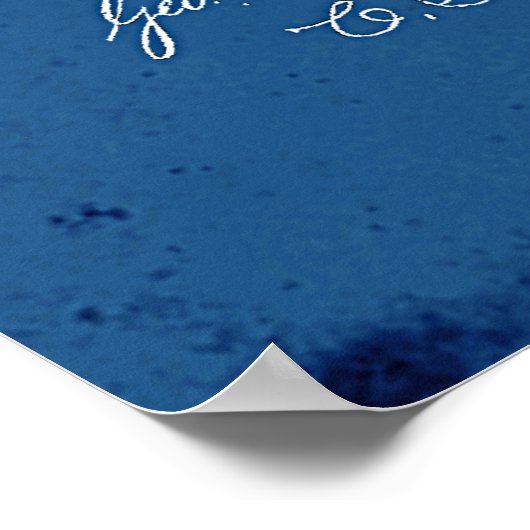 Blueprint Guitar Patent ポスター (角)