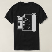Blueprint House Architect 1  Tシャツ (デザイン正面)