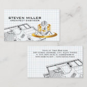 Blueprints | Architect Logo | Home Properties 名刺 (正面/裏面)