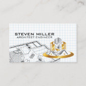 Blueprints | Architect Logo | Home Properties 名刺 (正面)