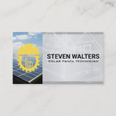 Blueprints | General Contractor | Energy Tech 名刺 (正面)
