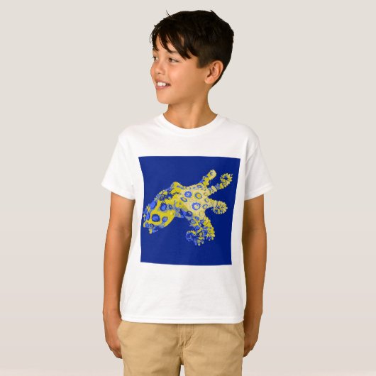 Blueringのタコ Tシャツ (正面フル)