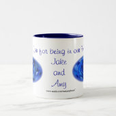 BlueRoses TYはマグカスタマイズ ツートーンマグカップ (中央)