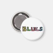 BLUES マグネット (正面/裏面)
