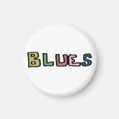 BLUES マグネット (正面)