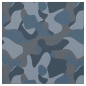 Blues Camo ファブリック (クローズアップ)