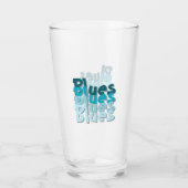 Blues Glass Cup タンブラーグラス (裏面)