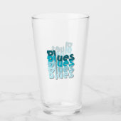 Blues Glass Cup タンブラーグラス (正面)