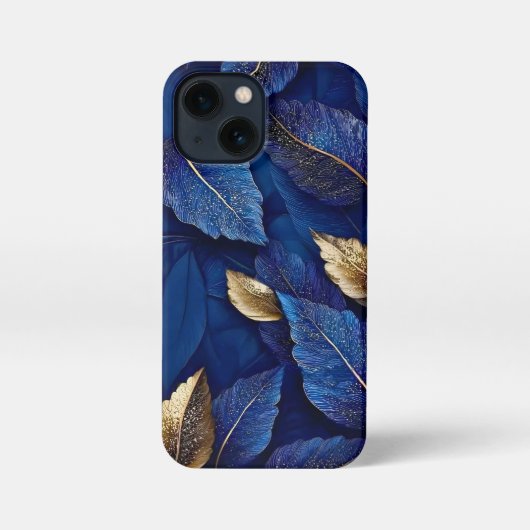 Blues glossy  iPhoneケース (裏面)