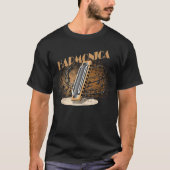Blues Harmonica mouth organ harmonicist Tank Top Tシャツ (正面)