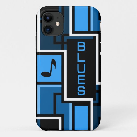 BLUES iPhoneケースメイト Case-Mate iPhoneケース (裏面)