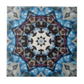 Blues Octagon Kaleidoscope タイル (正面)
