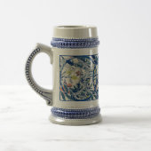 Blues rush in Mug ビールジョッキ (左)