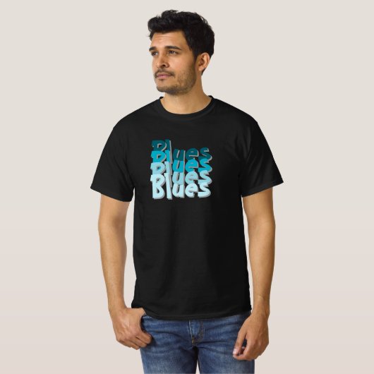 Blues T-Shirt Tシャツ (正面フル)