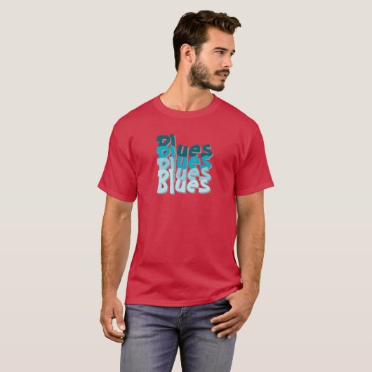 Blues T-Shirt Tシャツ (正面フル)