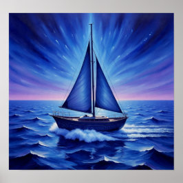 BlueSailBoat ポスター