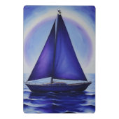 BlueSailBoat ミニクリップボード (裏面)