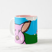 BlueSkyPigsのマグ ツートーンマグカップ (正面左)