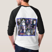 Bluesmenバンドワイシャツ Tシャツ (裏面)