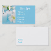 BlueSpaの名刺 名刺 (正面/裏面)