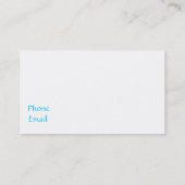 BlueSpaの名刺 名刺 (裏面)