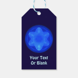 Bluestarフラクタル ギフトタグ