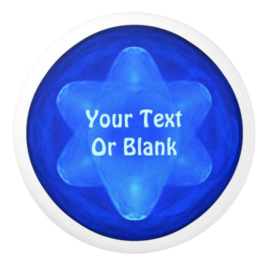 Bluestarフラクタル セラミックノブ (正面)