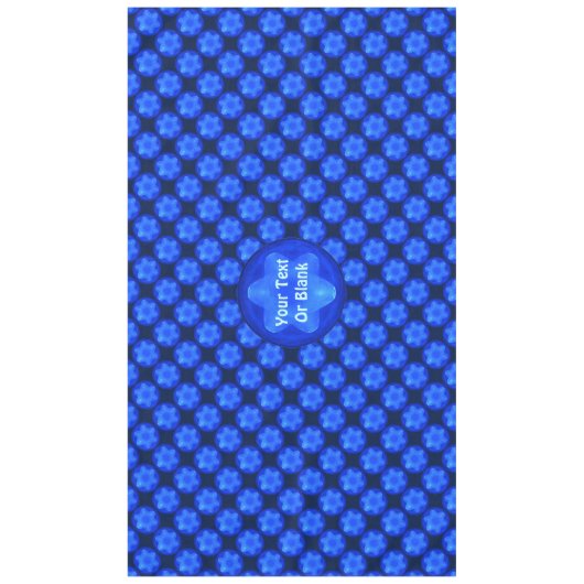 Bluestarフラクタル テーブルクロス (正面)