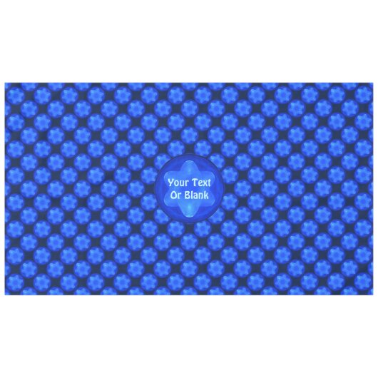 Bluestarフラクタル テーブルクロス (正面(横))