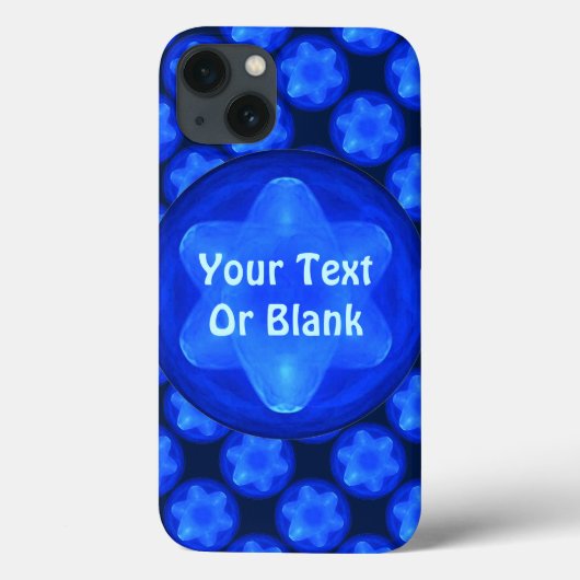 Bluestarフラクタル Case-Mate iPhoneケース (裏面)