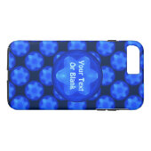 Bluestarフラクタル Case-Mate iPhoneケース (裏面(横))