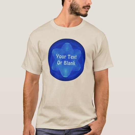 Bluestarフラクタル Tシャツ (正面)
