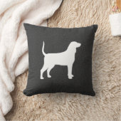 Bluestickのハウンドシルエット クッション (ブランケット)