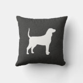 Bluestickのハウンドシルエット クッション (裏面)