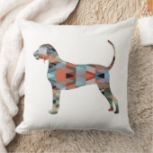 Bluestick関連ジオメトリパターンシルエット クッション (ブランケット)