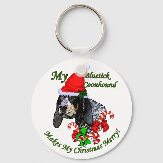 Bluestick Conhoundクリスマスプレゼント キーホルダー (正面)