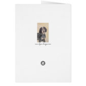 Bluestick Conhound 絵画's – かわいいオリジナルドッグAr (裏面)