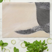 Bluestick Conhound 絵画's – かわいいオリジナルドッグAr キッチンタオル (折り畳み)