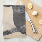 Bluestick Conhound 絵画's – かわいいオリジナルドッグAr キッチンタオル (四つ折り)