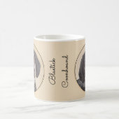 Bluestick Conhound 絵画's – かわいいオリジナルドッグAr コーヒーマグカップ (中央)