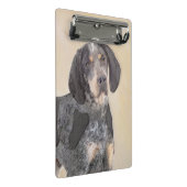 Bluestick Conhound 絵画's – かわいいオリジナルドッグAr ミニクリップボード (アングル)