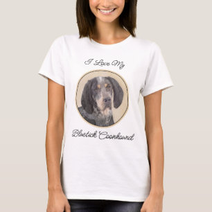 Bluestick Conhound 絵画's – かわいいオリジナルドッグAr Tシャツ
