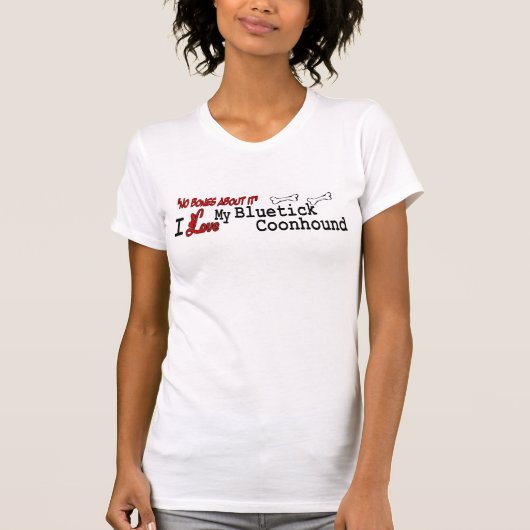 Bluestick Conhound (I Love)アパレル Tシャツ (正面)