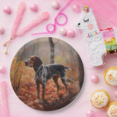 Bluestick Conhound in紅葉秋インスパイア ペーパープレート (パーティー)