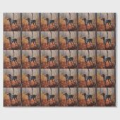 Bluestick Conhound in紅葉秋インスパイア ラッピングペーパー (フラット)