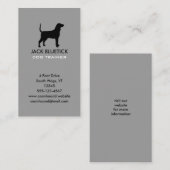 Bluestick Conhound Silhouette Vertical 名刺 (正面/裏面)