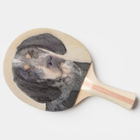 Bluestick Conhound 絵画's – かわいいオリジナルドッグAr 卓球ラケット | Zazzle.co.jp