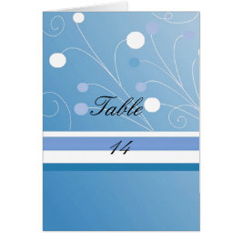 BlueTableシーティングカード