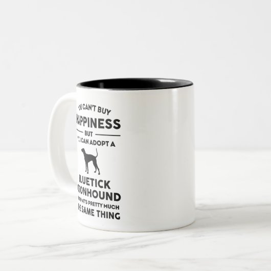 Bluetickが養子縁組の幸福を実現 ツートーンマグカップ (正面左)