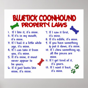 BLUETICKのCOONHOUND PL2 ポスター